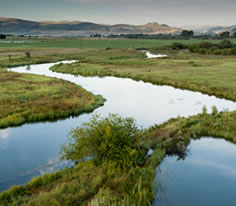 Photo of the Beaverhead River in Southwest Montana