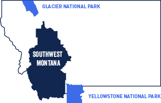 Hope County, Montana Locator Map